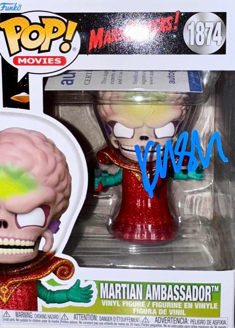 Kristen Bell Signed Funko Pop #1874 'Martian Ambassador" (Mars Attacks) - ACOA